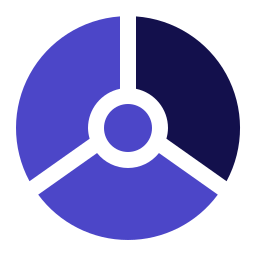 diagramme circulaire Icône