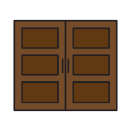 Double door icon