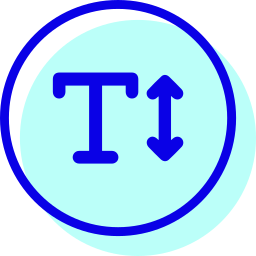 texthöhe icon