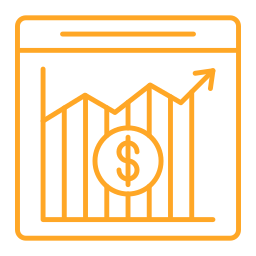 application bourse Icône