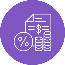 taux d'intérêt Icône