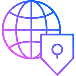 Global protection icon