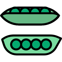 des haricots Icône