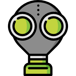 Gas mask icon