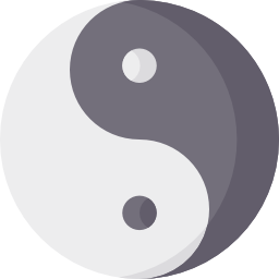 yin yang icona