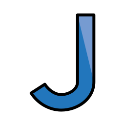 Letter j icon