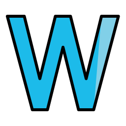 Letter w icon