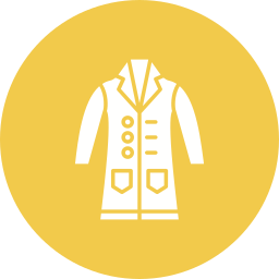 Lab coat icon