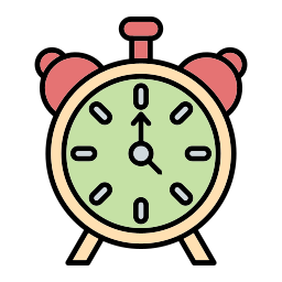 Alarm clock icon