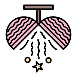 Confetti ball icon