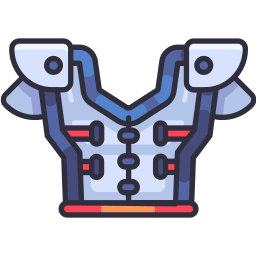 Chest protection icon