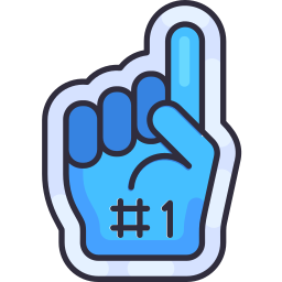 Foam hand icon