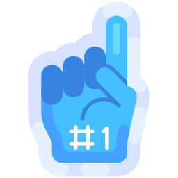 Foam hand icon