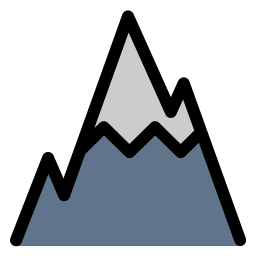 montanha Ícone