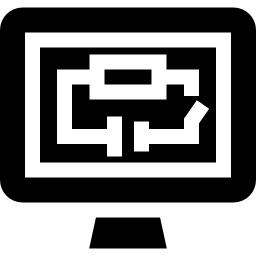 circuit électrique Icône