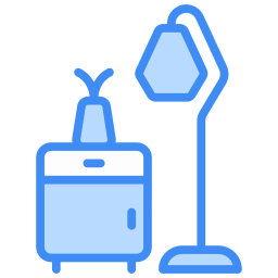 Floor lamp icon