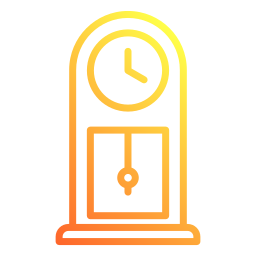 Grandfather clock icon