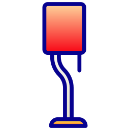 Floor lamp icon