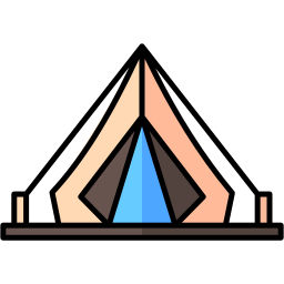 camping zelt icon