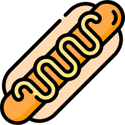 hot-dog Icône