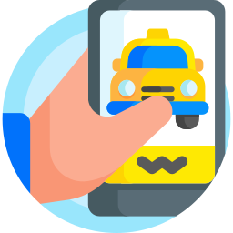 taxi-app icoon