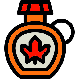 Maple syrup icon