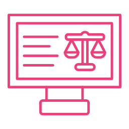 Online court icon