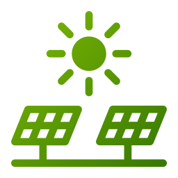 Énergie solaire Icône