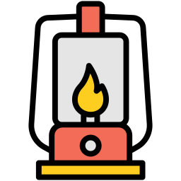 Fire lamp icon