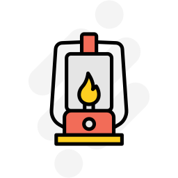 Fire lamp icon