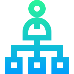 Organization chart icon