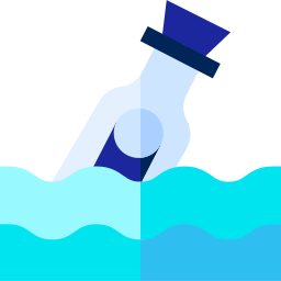 Message in a bottle icon