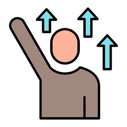 hand hoch icon