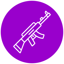 Assault rifle icon