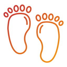 Footsteps icon