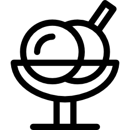 Ice Cream Balls On Cup icon