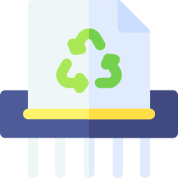 Recycled paper icon