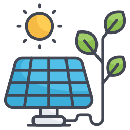 Solar power icon