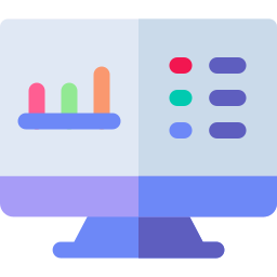 diagramme à bandes Icône