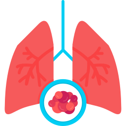 Lung cancer icon