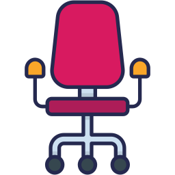 Office chair icon