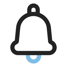 Notification bell icon