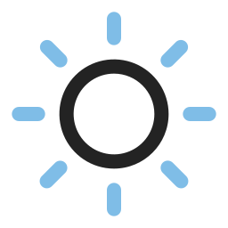 Sun icon