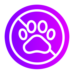 No pets icon