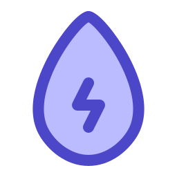 Water energy icon