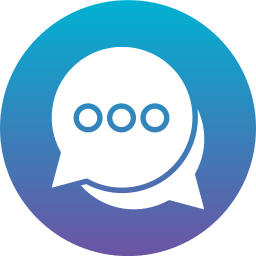 Chat bubble icon