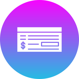 Cheque icon