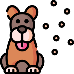 Pet dander icon