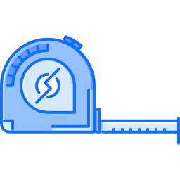 Measuring tape icon