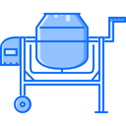 Concrete mixer icon